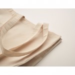 Borsa in cotone equosolidale da 180 gr/m² Thin FairTrade color beige quarta vista fotografica
