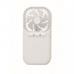 Ventilatore pieghevole portatile con 4 velocità in ABS color bianco quarta vista