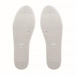 Scarpe in PU con suola in gomma numero 46 color bianco decima vista