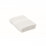 Asciugamano morbido e assorbente 50x30 in cotone organico 360g/m² color bianco