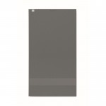Asciugamano morbido e assorbente 50x30 in cotone organico 360g/m² color grigio terza vista