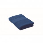 Asciugamano morbido e assorbente 50x30 in cotone organico 360g/m² color blu reale