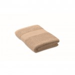 Asciugamano morbido e assorbente 50x30 in cotone organico 360g/m² color avorio