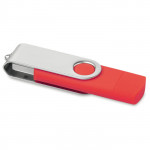 chiavette usb personalizzate con collegamento cellulare colore rosso