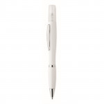 Penna promozionale con spray color bianco seconda vista