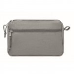 Beauty case personalizzati in canapa color grigio seconda vista