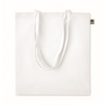 Colorate borse in cotone organico color bianco