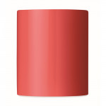 Tazze in ceramica personalizzate color rosso quinta vista
