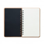 Quadernino ecologico con carta FSC color beige quinta vista