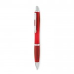 Penne in plastica personalizzate color rosso