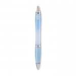 Penne in plastica personalizzate color azzurro prima vista