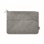Custodia per laptop in feltro  color grigio