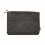 Custodia per laptop in feltro  color grigio scuro