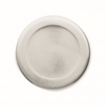 Borracce metallo personalizzate con moschettone color argento opaco nona vista