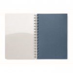Quaderni con spirale personalizzati color blu reale seconda vista