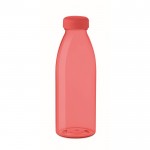 Piccole bottiglie plastica personalizzate color rosso