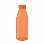 Piccole bottiglie plastica personalizzate color arancione