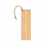Segnalibri personalizzati in legno color legno prima vista