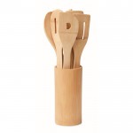Cucchiarelle e spatole di legno da personalizzare color legno