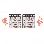 Gioco del Bingo con il tuo logo color legno terza vista