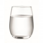 Bicchieri in vetro personalizzati con logo color transparente prima vista