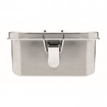 Lunch box da 1200 ml con separatore interno color argento settima vista