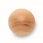 Timer da cucina personalizzato a forma di uovo in legno di pino color legno quinta vista