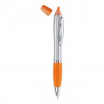 2 in 1 penne colorate con evidenziatore colore arancione per impresa