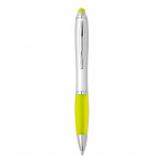 Penna con punta di vari colori colore giallo