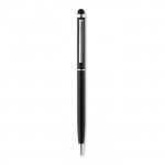 Penna sottile con  punta touch colore nero
