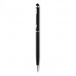 Penna sottile con  punta touch colore nero per impresa