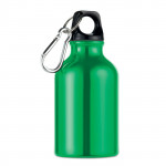 Bottiglia in alluminio serigrafata 300ml colore verde