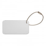 Etichetta valige personalizzata colore argento opaco per impresa