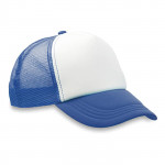Cappellino promozionale stile trucker colore azzurro