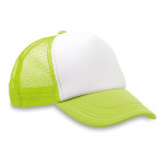 Cappellino promozionale stile trucker colore verde