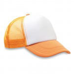 Cappellino promozionale stile trucker colore arancione