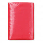 Pacchetto di fazzoletti personalizzati colore rosso