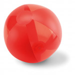 Pallone da spiaggia pubblicitario da regalare colore rosso