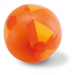 Pallone da spiaggia pubblicitario da regalare colore arancione