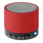 Altoparlante pubblicitario cilindrico Bluetooth colore rosso