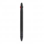 Penna 3 colori personalizzata colore nero