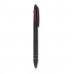 Penna 3 colori personalizzata colore nero per impresa