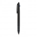 Penna 3 colori personalizzata colore nero per pubblicità