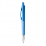 Penna per la pubblicità personalizzata colore azzurro per impresa