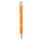 Penna per aziende con finitura satinata colore arancione
