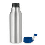 Bottiglie personalizzate in alluminio 500ml colore blu mare per impresa
