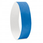 Braccialetto Tyvek personalizzato colore blu mare per impresa