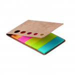 Divertente blocco di note adesive colorate colore beige