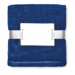 Bella coperta promozionale da regalo colore azzurro per impresa