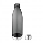 Bottiglia da pubblicità in tritan 600ml colore grigio per impresa